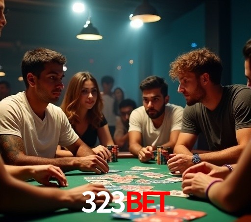 Interface moderna da plataforma 323Bet